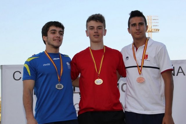 Alejandro Martínez del Club Atletismo Roldán obtiene la medalla de bronce en el Campeonato de España Cadete de Atletismo - 1, Foto 1