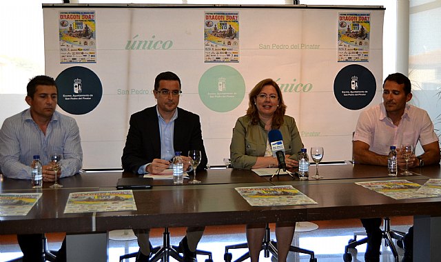 El I Festival de Dragon Boat de San Pedro del Pinatar congregará a 200 palistas en las playas de Lo Pagán - 1, Foto 1