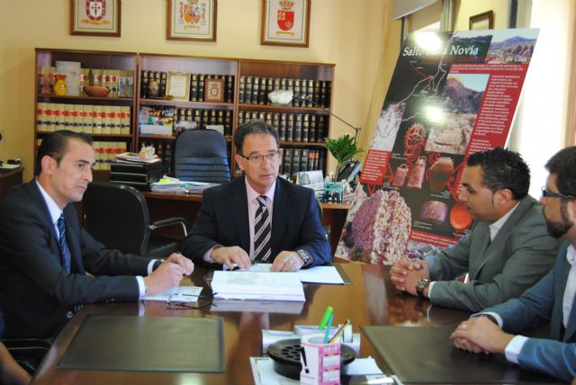 El delegado del Gobierno se reúne con los alcaldes de Ulea, Villanueva y Ojós - 1, Foto 1