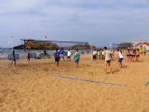 200 escolares participaron en la final de deporte escolar de voley playa celebrada en Mazarr�n