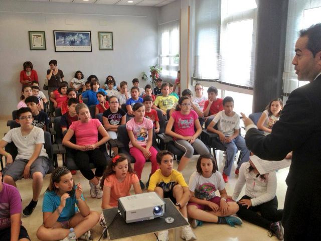 75 alumnos de 5° de primaria de Lorquí participan en la campaña 'Crece en Seguridad' - 2, Foto 2