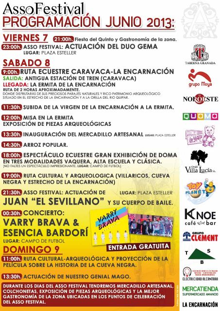 La Encarnación organiza el primer Asso Festival del 7 al 9 de junio - 3, Foto 3