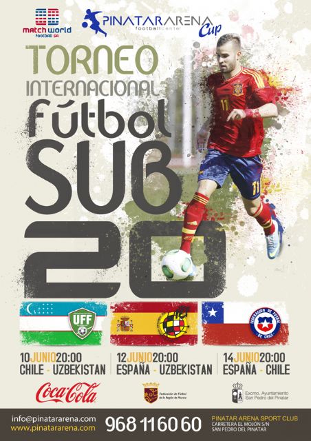 La Selección Española Sub-20 se concentrará y jugará en Pinatar Arena - 1, Foto 1