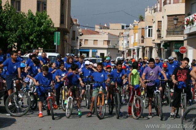 Un espectacular BiciAlguazas 2013 congrega a más de medio millar de personas pedaleando de lo lindo por las calles del municipio - 2, Foto 2