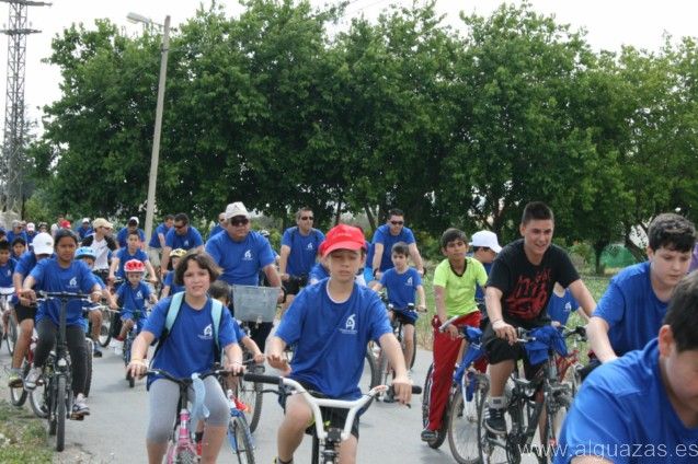 Un espectacular BiciAlguazas 2013 congrega a más de medio millar de personas pedaleando de lo lindo por las calles del municipio - 5, Foto 5