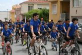 Un espectacular BiciAlguazas 2013 congrega a más de medio millar de personas pedaleando de lo lindo por las calles del municipio