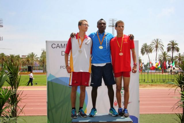 Ismael Belhaki consigue una medalla de bronce para Murcia en el Campeonato de España de Atletismo Cadete - 1, Foto 1