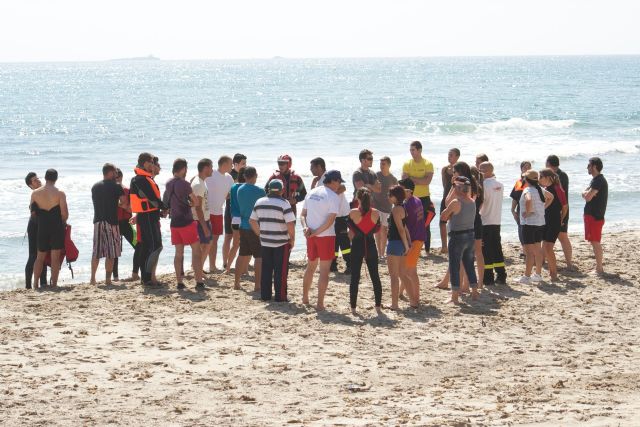 Los voluntarios de Protección Civil celebraron una Jornada de Rescate en La Manga - 1, Foto 1