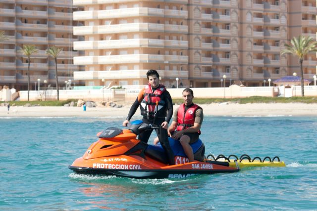 Los voluntarios de Protección Civil celebraron una Jornada de Rescate en La Manga - 2, Foto 2