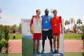 Ismael Belhaki consigue una medalla de bronce para Murcia en el Campeonato de España de Atletismo Cadete