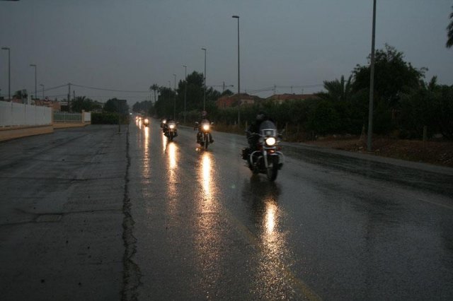 Un grupo de moteros del 