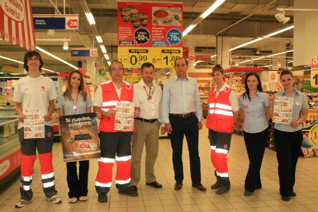 Eroski Águilas colabora con Cruz Roja Española de la localidad en el Sorteo del Oro - 1, Foto 1
