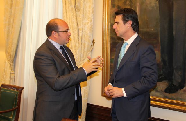 El Ministro de Industria, Energía y Turismo recibe al Alcalde tras obtener el certificado de la European Energy Award que avala a Puerto Lumbreras como 'Municipio Sostenible' - 1, Foto 1