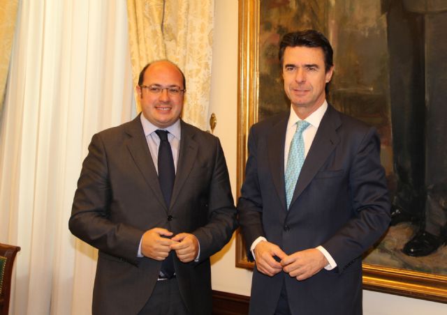 El Ministro de Industria, Energía y Turismo recibe al Alcalde tras obtener el certificado de la European Energy Award que avala a Puerto Lumbreras como 'Municipio Sostenible' - 2, Foto 2