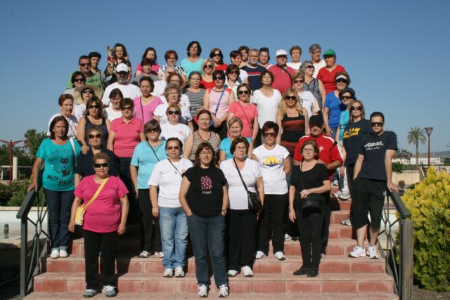 Más de 70 personas participan en el recorrido inaugural de la Ruta Saludable de Lorquí - 2, Foto 2