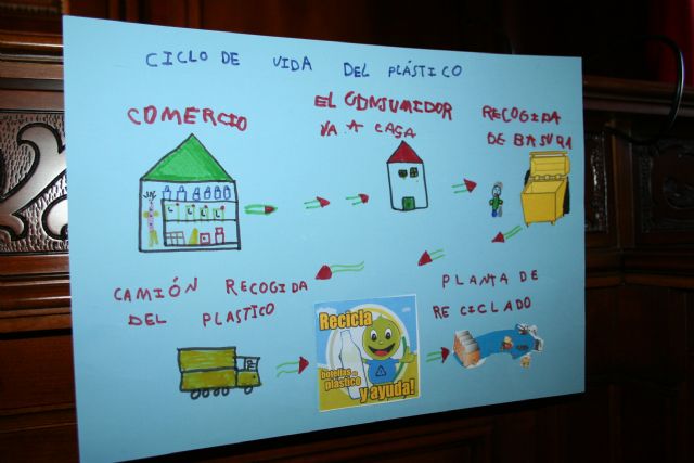 Los escolares reflejan en sus creaciones su visión sobre el medio ambiente y el reciclaje - 3, Foto 3