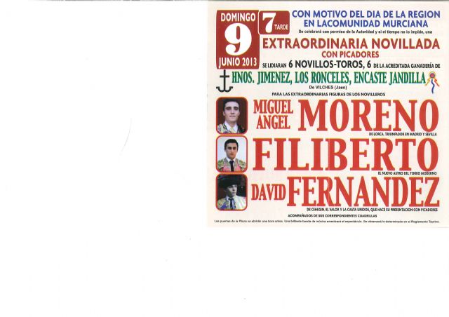 El novillero ceheginero David Fernández debutará con picadores el Día de la Región - 1, Foto 1