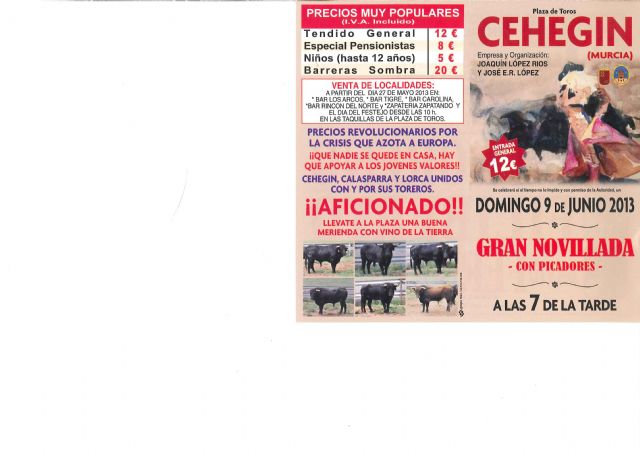 El novillero ceheginero David Fernández debutará con picadores el Día de la Región - 2, Foto 2