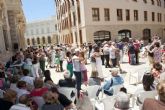 Decenas de parejas bailaron al compás del tango en Cartagena