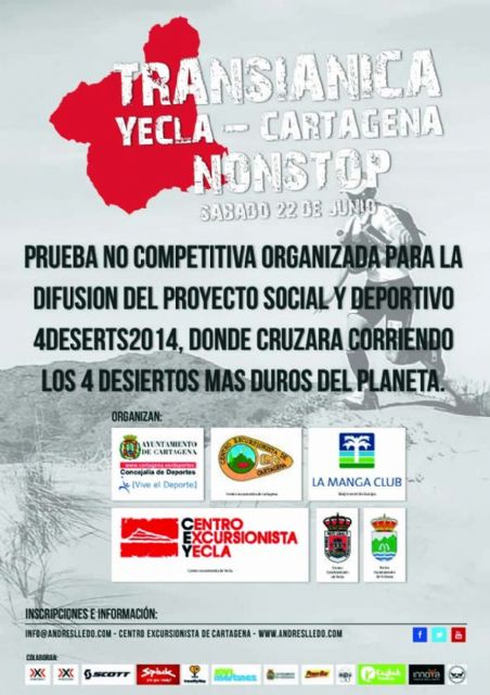 Presentación de la Transianica Yecla-Cartagena NONSTOP - 1, Foto 1