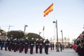 El Ayuntamiento de Cartagena entrega la Bandera a la Escuela de Infantera de Marina General Albacete y Fuster
