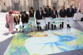 El Alcalde apoya la campaña de la Asociacin Murciana contra la Fibrosis Qustica para el fomento de la donacin de rganos