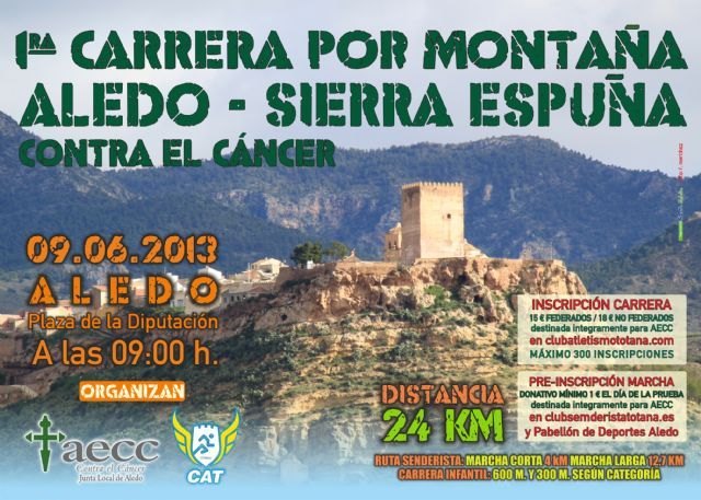 Los mejores corredores de la Región se dan cita el próximo domingo en la I Carrera por Montaña Aledo-Sierra Espuña, Foto 1