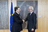 Valcrcel urge a Barroso sobre la necesidad de que las regiones dispongan del nuevo presupuesto europeo, 'clave para crecer y crear empleo'