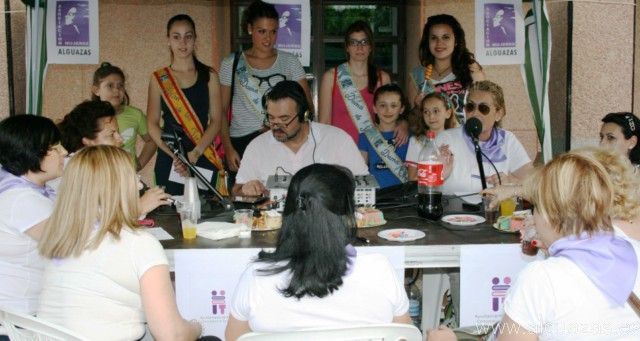 Alguazas Radio 87.7 FM monta la Mesa de camilla en las Fiestas Patronales 2013 - 1, Foto 1