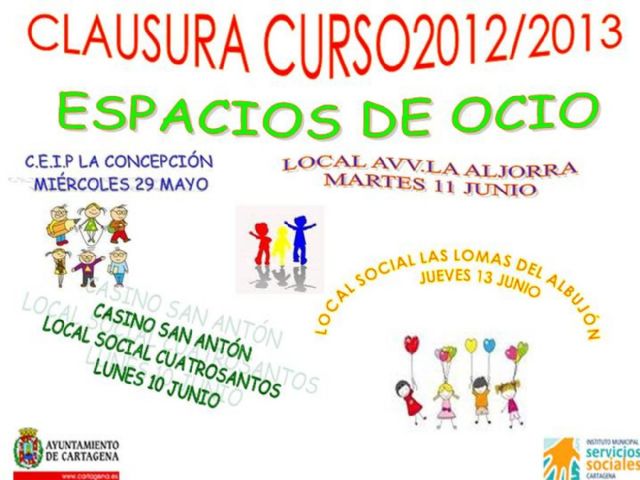 El final de curso también llega a los Espacios de Ocio de Servicios Sociales - 1, Foto 1