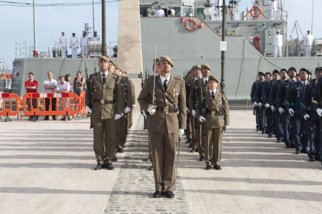 Cartagena y la Infantería de Marina, unidos bajo una misma bandera - 1, Foto 1