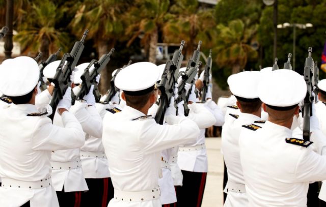 Cartagena y la Infantería de Marina, unidos bajo una misma bandera - 5, Foto 5