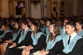Acto de Imposicin de Becas y Entrega de Diplomas a los alumnos de la Primera Promocin del Grado en Educacin Primaria (Grupos C y D) de la UCAM