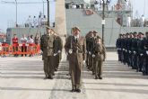 Cartagena y la Infantera de Marina, unidos bajo una misma bandera