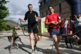 Corredores de varias nacionalidades participan en el I Canicross del Noroeste en el Día de la Región de Murcia