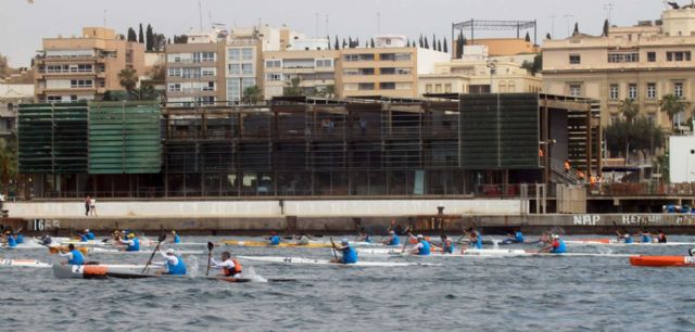 El puerto se prepara para la I Travesía en Kayac Cartagena-Orán - 1, Foto 1