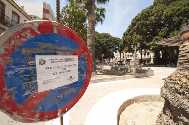 El traslado de juegos infantiles y kioscos inician las obras de la plaza San Francisco - 2, Foto 2