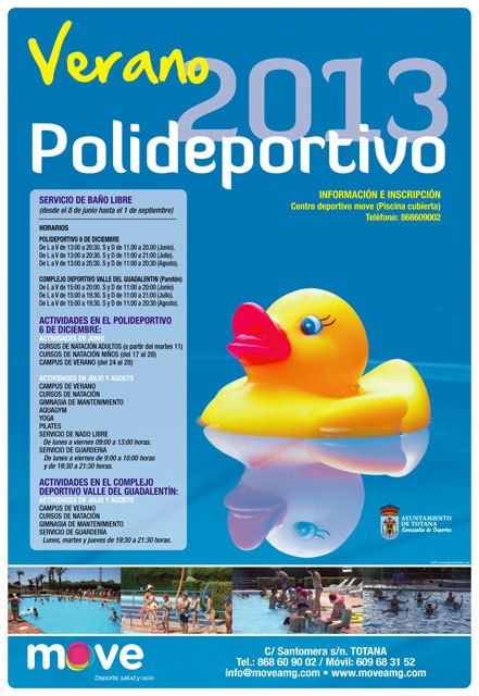 El programa Verano Polideportivo´2013 incluye actividades deportivas y de ocio y tiempo libre - 3, Foto 3