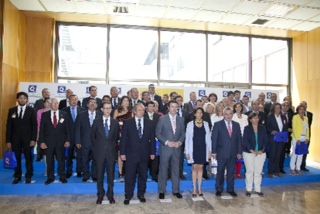 Cartagena recibe en Madrid las banderas de sus once playas con la Q de Calidad - 1, Foto 1