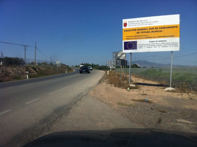 Finalizan las obras de la segunda fase del colector de saneamiento de la diputación de Lébor, Foto 2