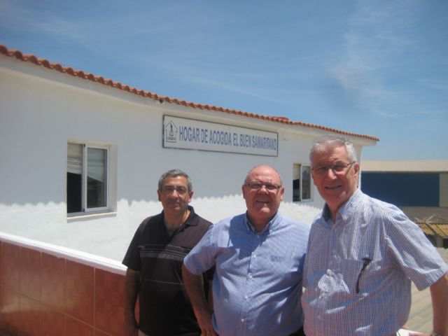 Calderón visitó el hogar de acogida del Buen Samaritano en Molinos Marfagones - 1, Foto 1