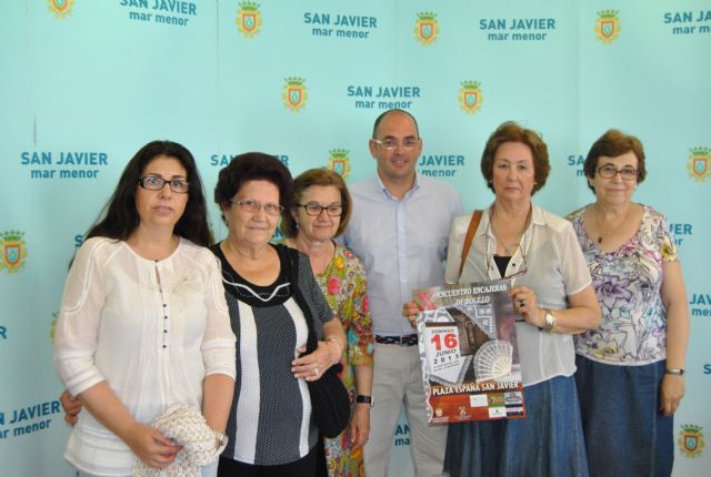 El X Encuentro de Encajeras de Bolillo de San Javier reunirá a más de 200 encajerasde Murcia, Alicante y Albacete - 1, Foto 1