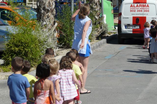 El Ayuntamiento de Molina de Segura lleva a cabo un simulacro de evacuación por incendio en la Escuela Infantil Consolación - 3, Foto 3
