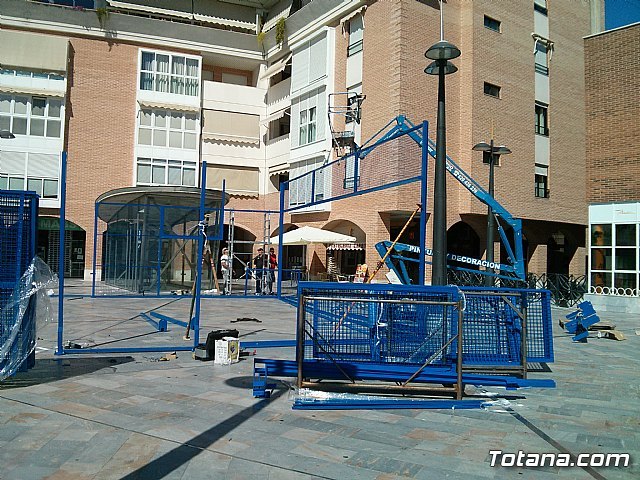 Installs a portable paddle tennis this weekend at the Plaza Vieja Balsa to publicize and disseminate this sport, Foto 2
