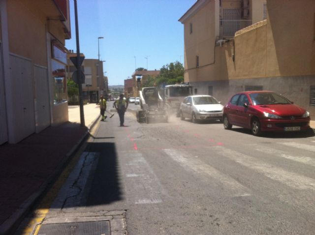 Comienzan las obras del Plan Integral de parcheo en más de 70 calles del casco urbano de Totana, Foto 2