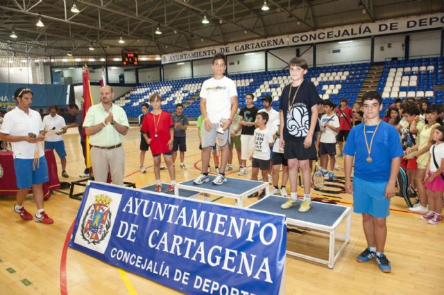 Jornada de puertas abiertas como colofón en la Escuela Municipal de Tenis - 4, Foto 4