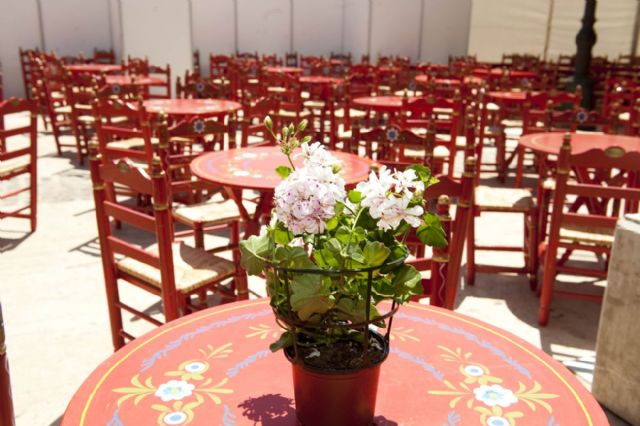 Todo listo en el Puerto para la I Feria Rociera de Cartagena - 2, Foto 2