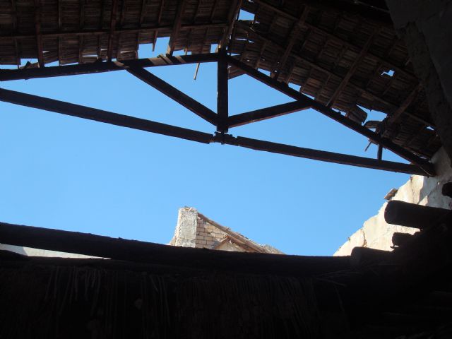 Nuevo derrumbe en el patrimonio histórico de la Huerta de Murcia - 3, Foto 3