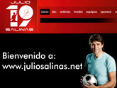 Julio Salinas confa en Superweb para su pgina web oficial