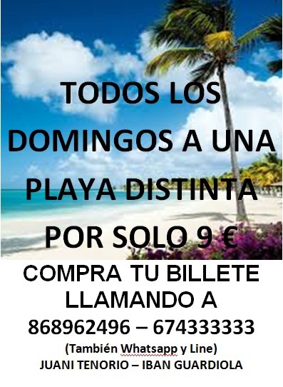 Comienza la temporada de Viajes a la Playa en Cieza - 2, Foto 2